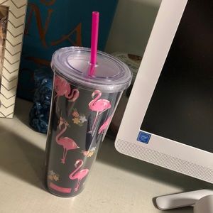 Vera Bradley Flamingo tumbler